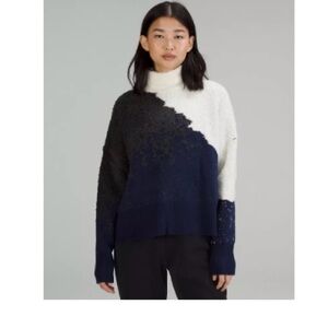 Lululemon Sweater - Ombre Knit Textured Turtleneck
